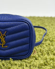 Borsa a spalla Saint Laurent Baby LoubBlu