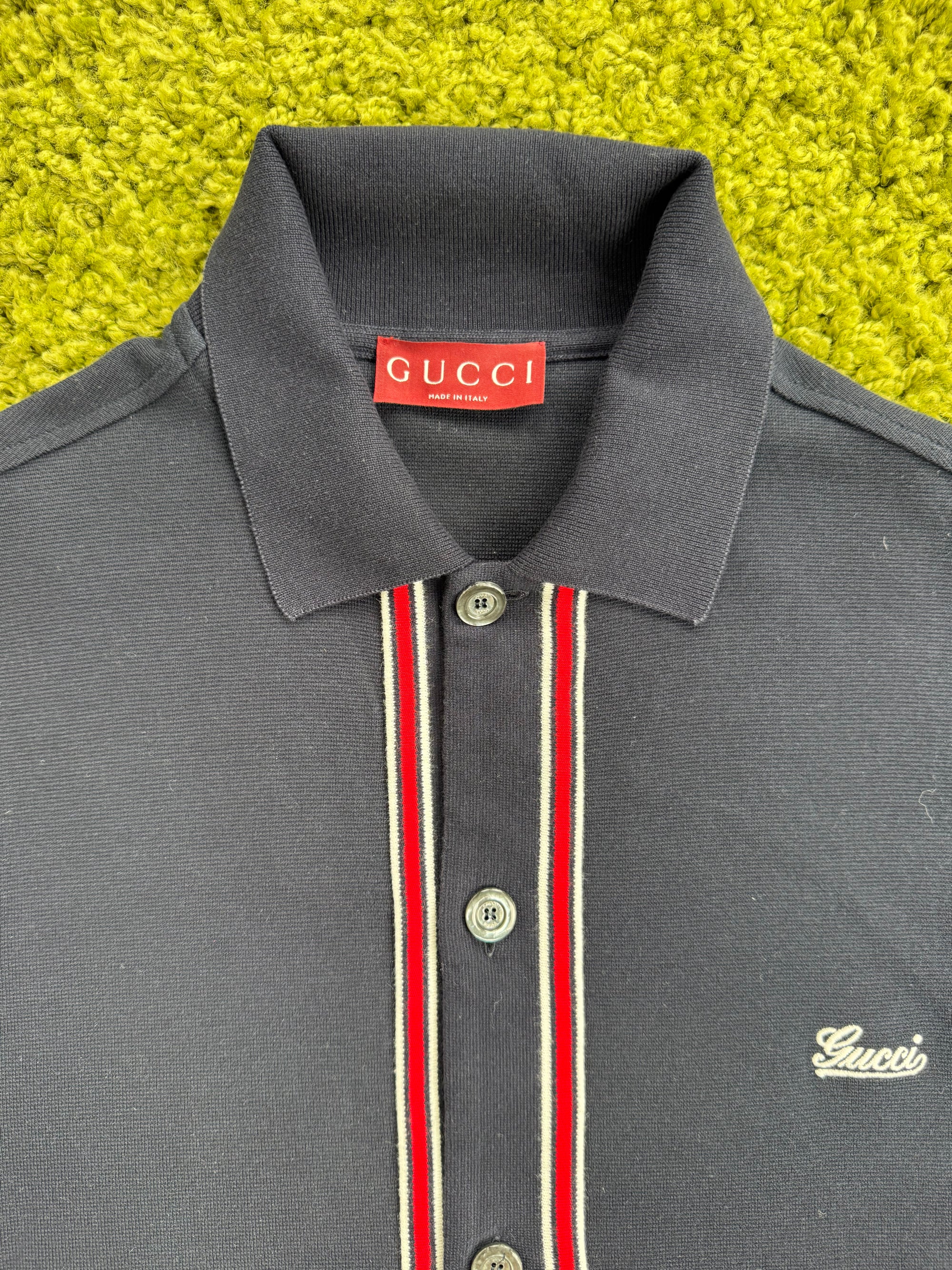 Polo Jersey Gucci Blu XL