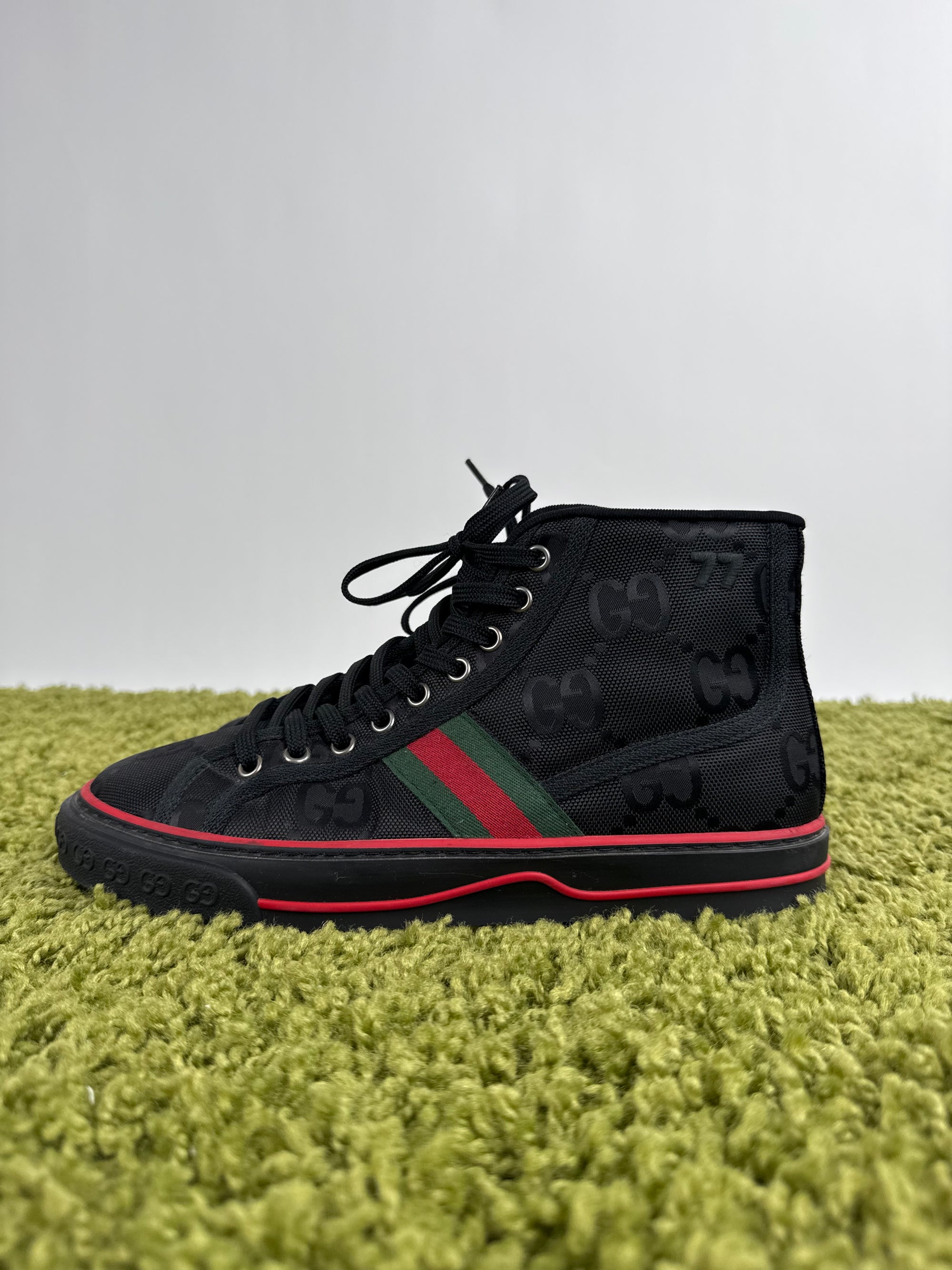 Gucci Tennis High Nera 6+