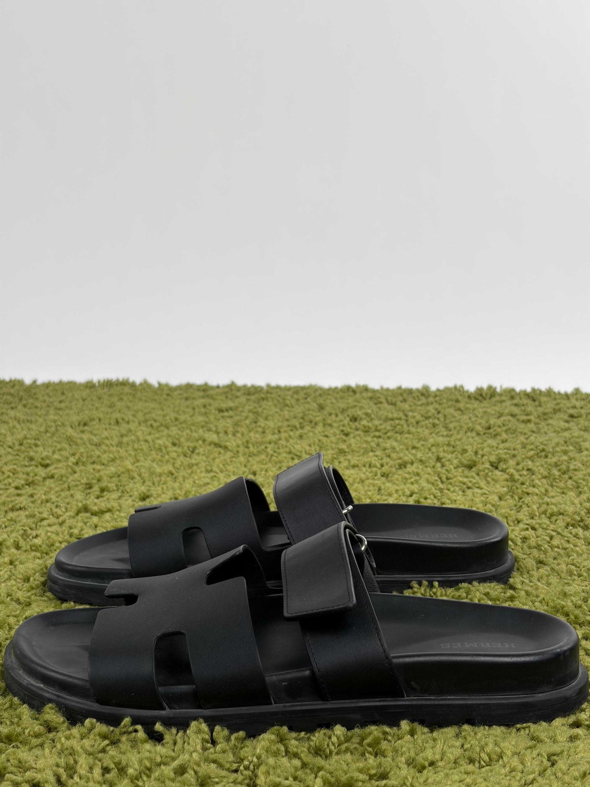 Ciabatte Hermes Size 41 nere