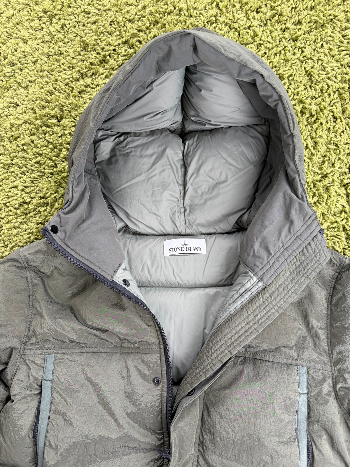 Giubbotto Stone Island Nylon Metal Down-TC Verde S