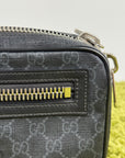 Marsupio soft supreme web strap Gucci Nero