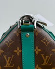 Borsone Keepall Louis Vuitton Baundoliere Marrone