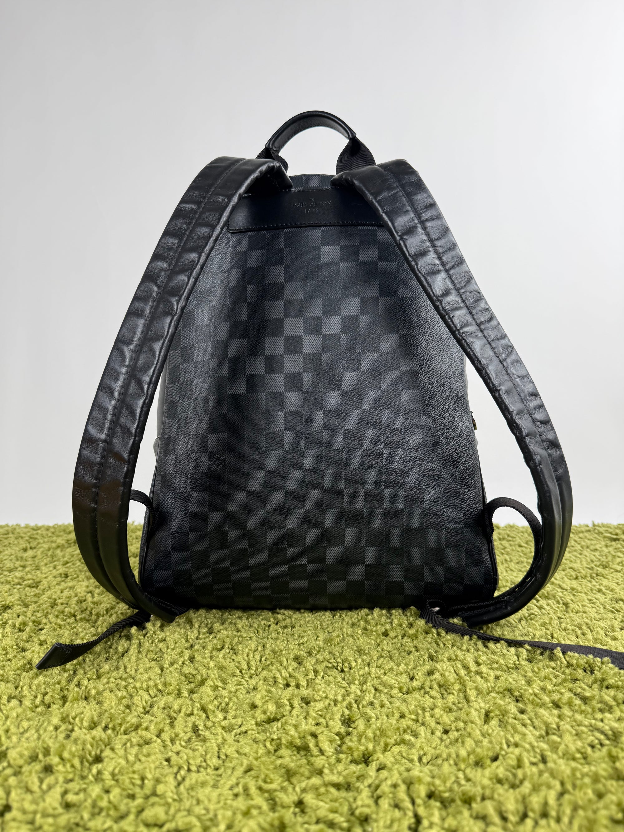 Zaino Josh Damier Louis Vuitton Nero