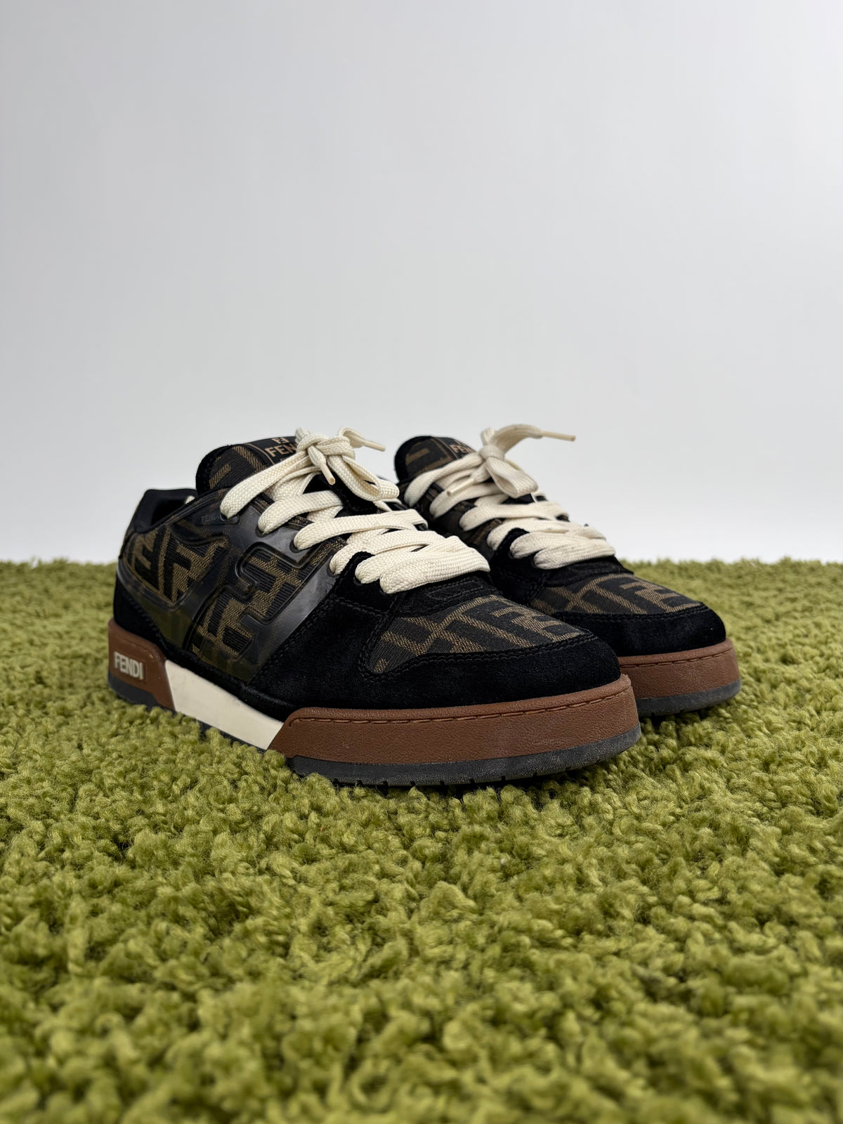 Fendi Match Sneaker Nera 8