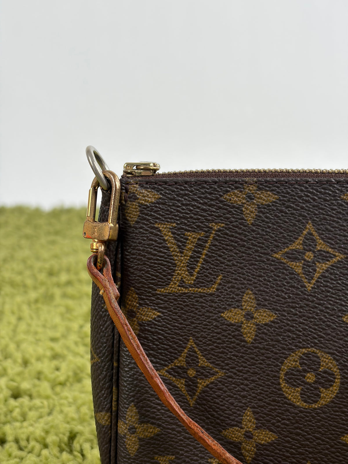 Pochette Louis Vuitton Monogram Accessories Marrone