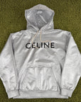 Felpa Celine Size M argento e nera