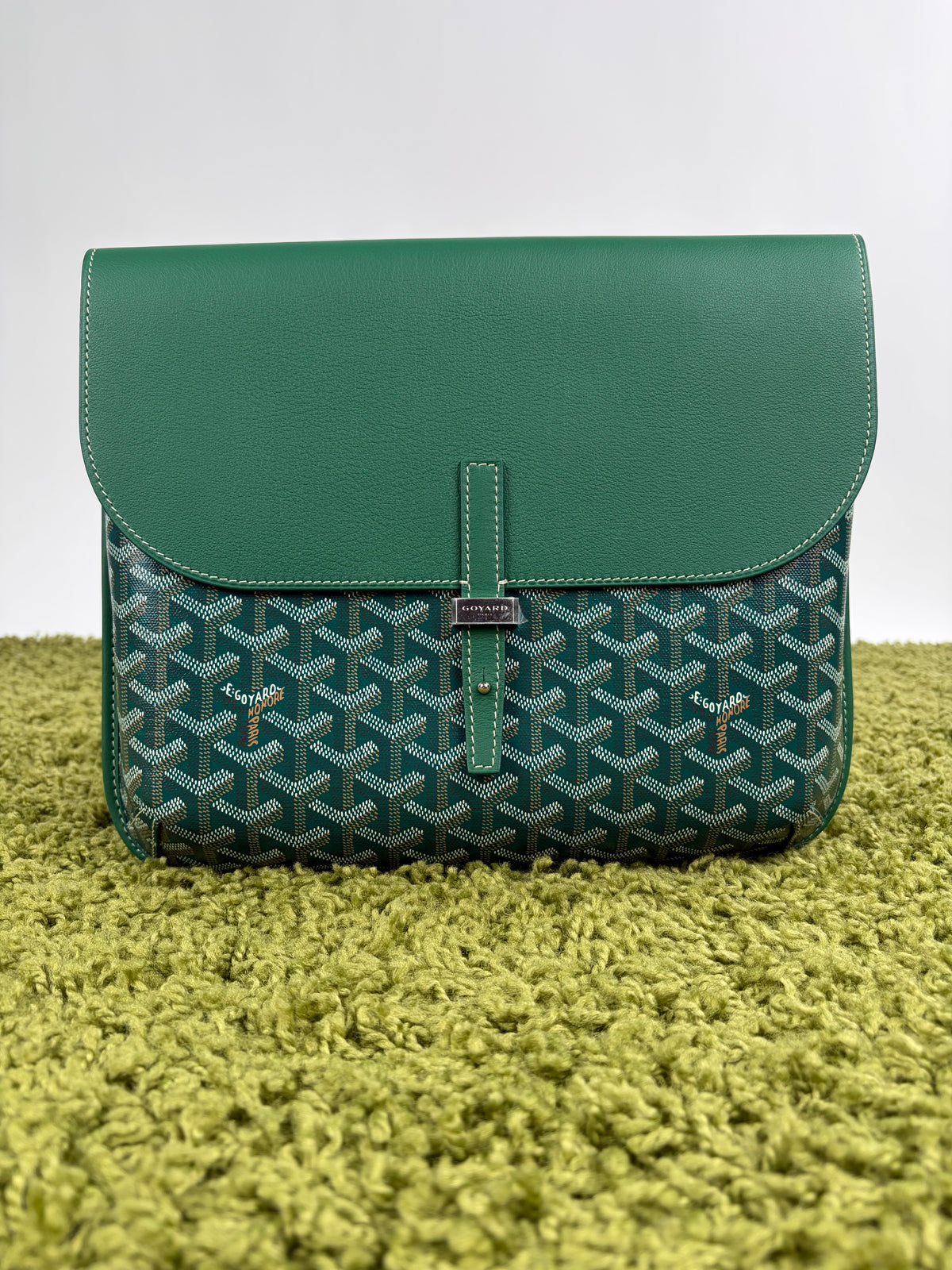 Borsa a tracolla Coursier Goyard Verde