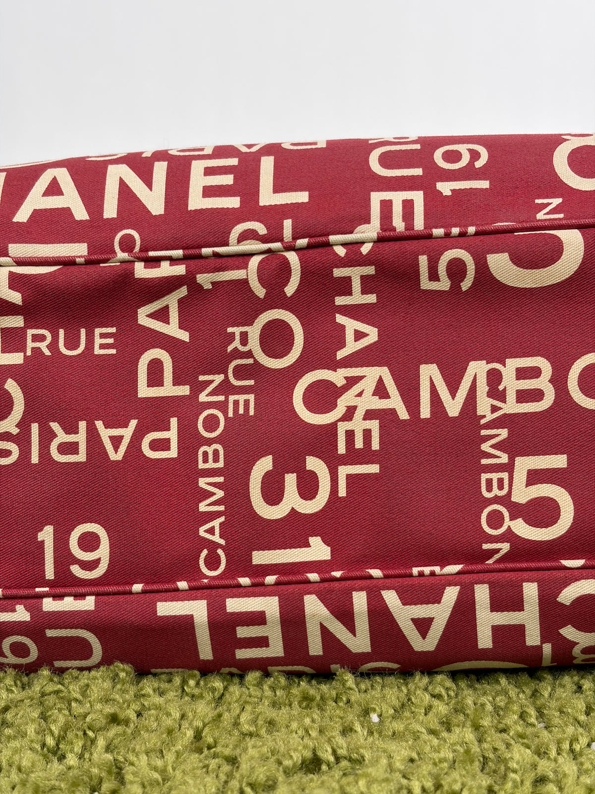 Borsa tote vintage Chanel 31 Rue cambon Rosso