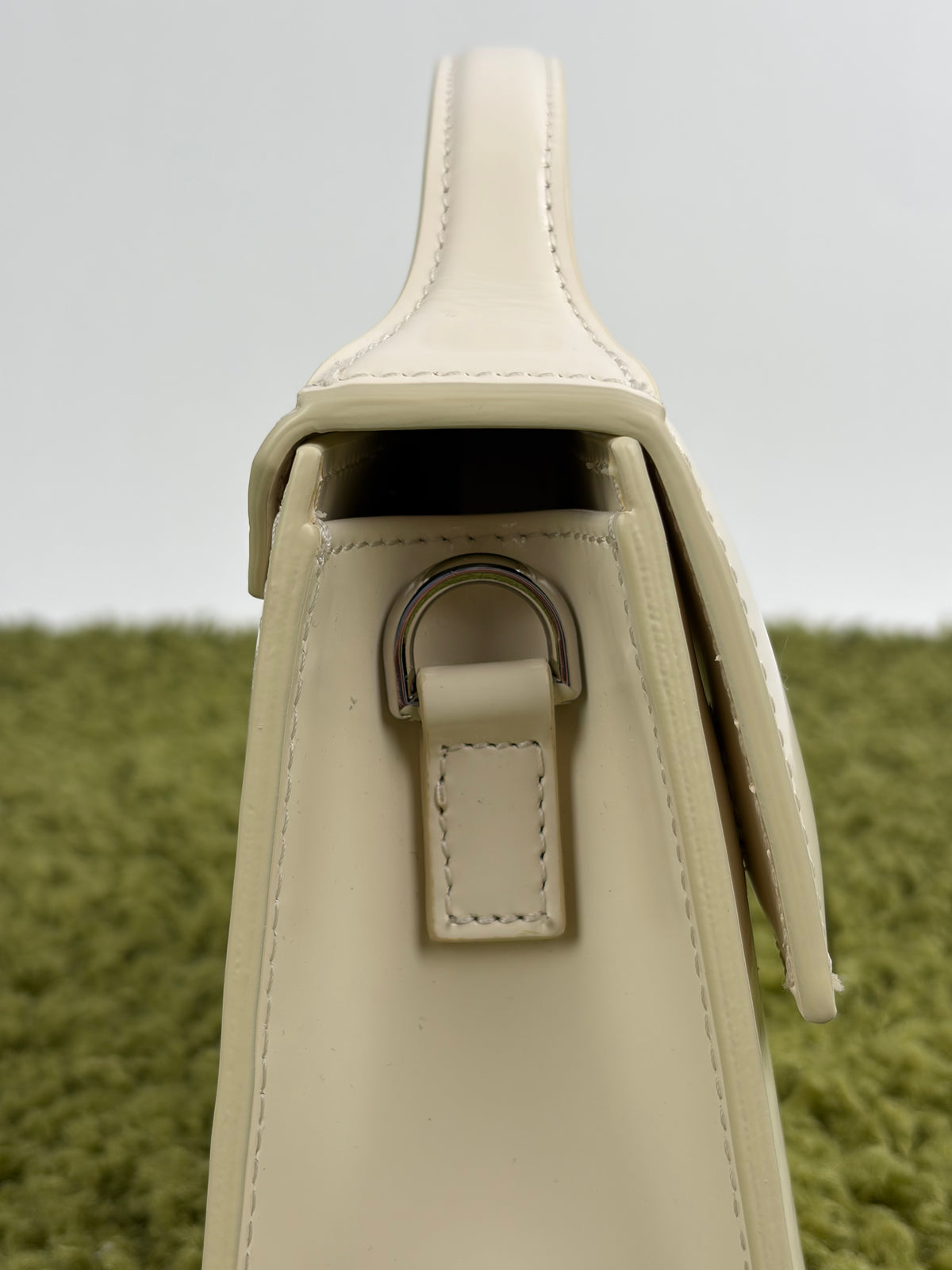 Borsa Jacquemus La Grande Bambino Avorio