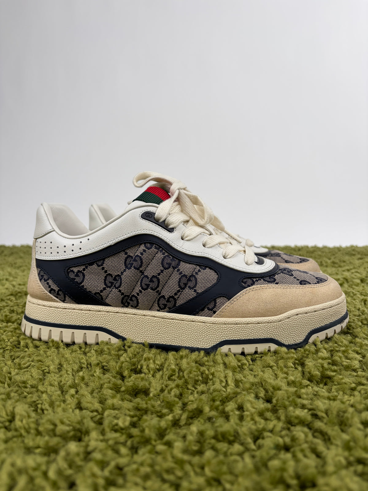 Gucci Re-Web Sneaker Beige 6.5
