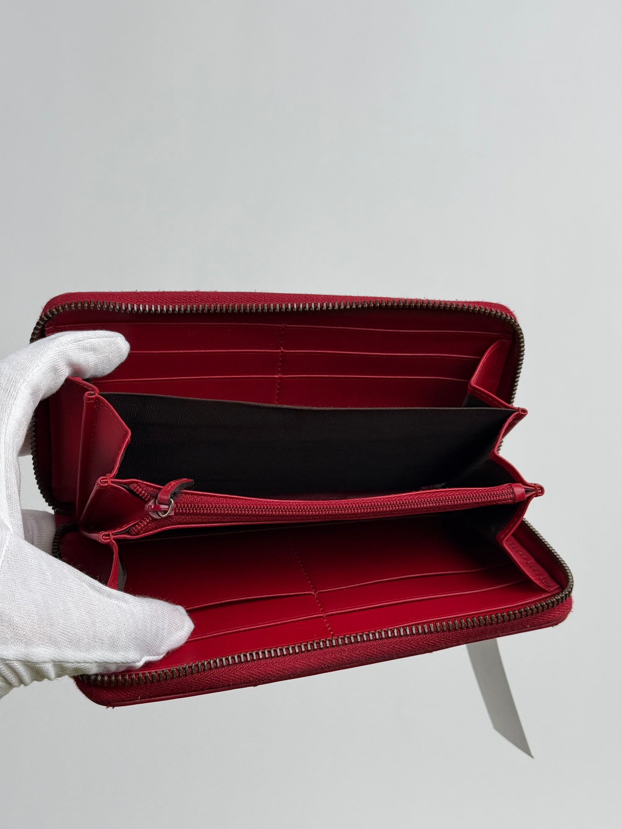 Portafoglio Gucci Marmont Rosso