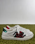 Gucci ace Size 6=40 calza 40.5 bianche verdi e rosse