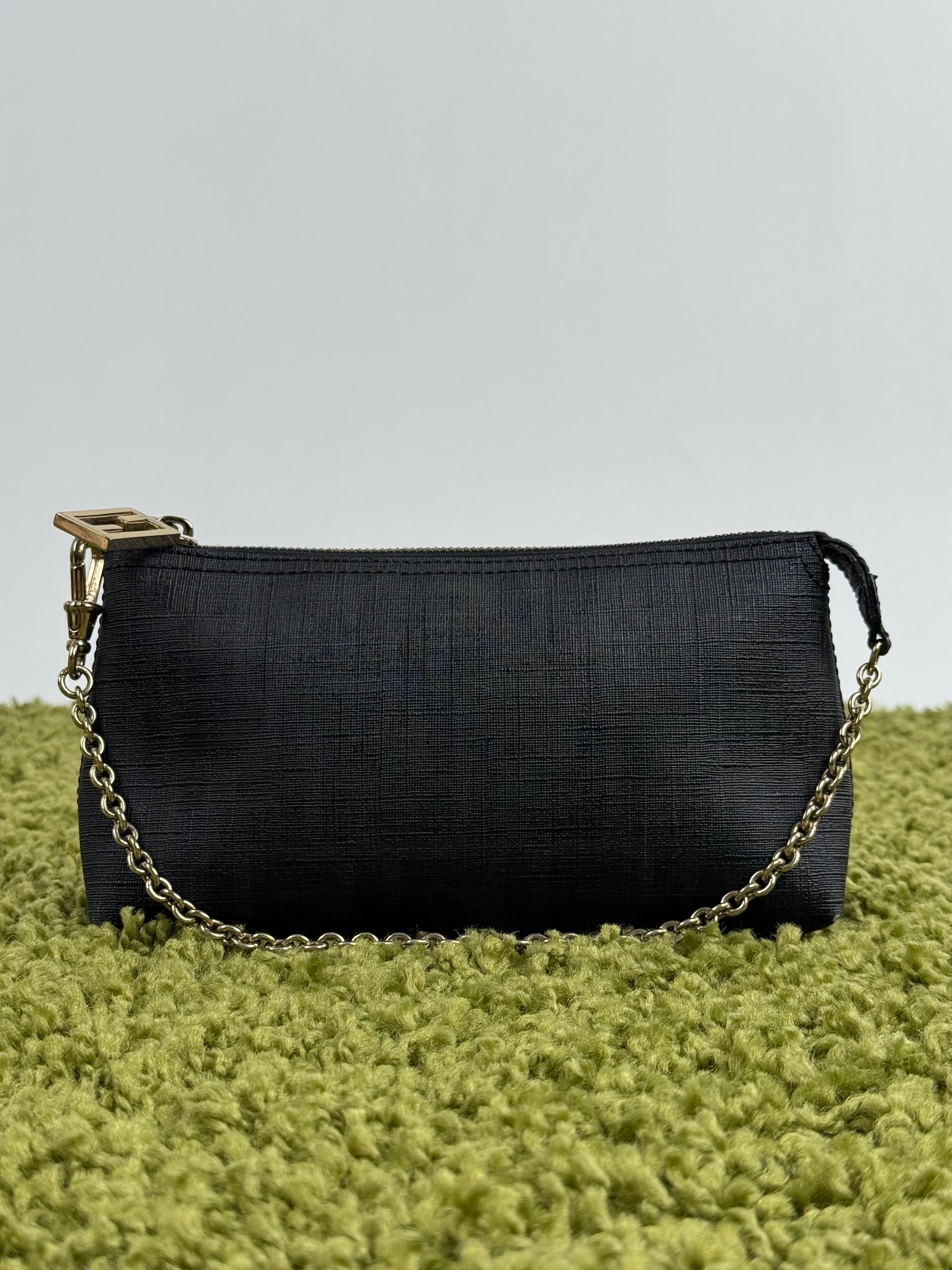 Pochette Fendi Baguette in tela