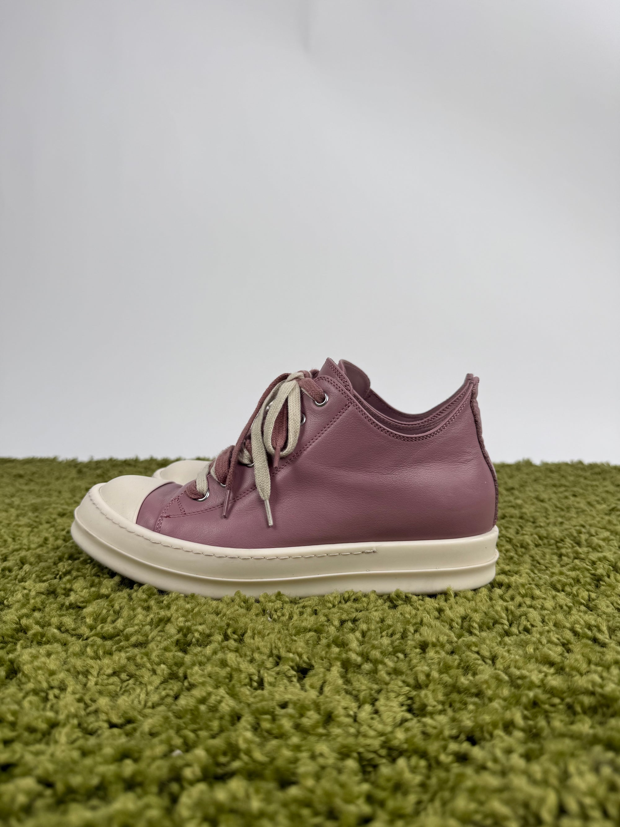 Rick Owens Low Sneaker in pelle 37