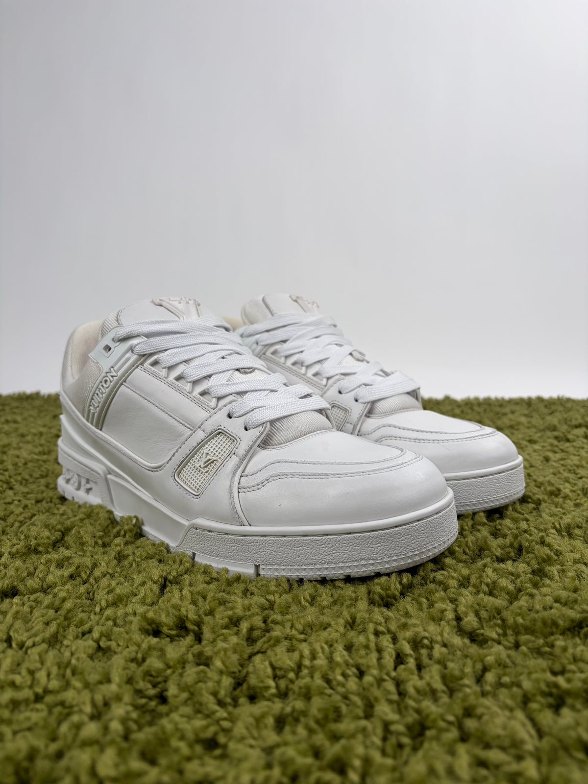 Louis Vuitton Trainer Bianca 6.5 - Second Hand Di Fiore