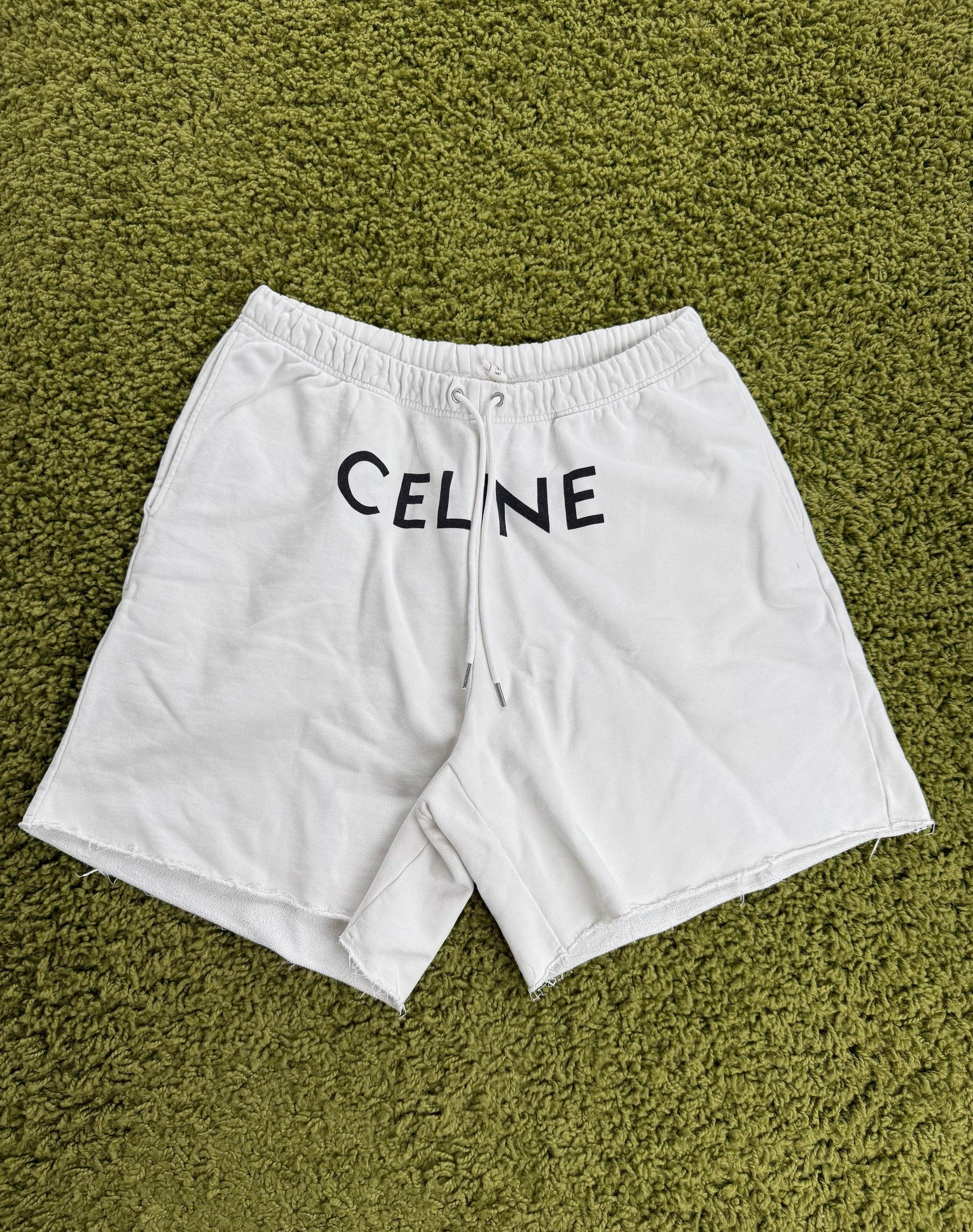Pantaloncino Celine Bianco Guarda Misure Veste M