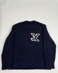 Maglione Louis Vuitton Size XXL blu e bianco