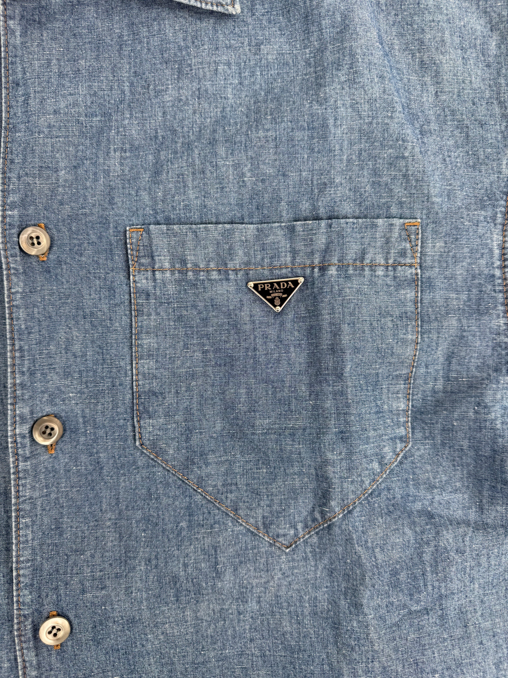 Camicia Prada in Denim L