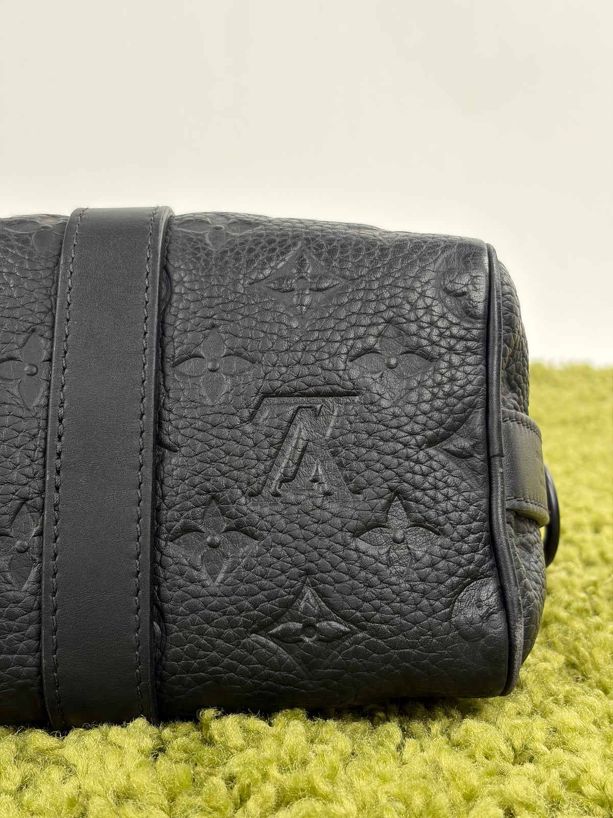 Borsa Keepall Bandoulière 25 Monogram Louis Vuitton Nero
