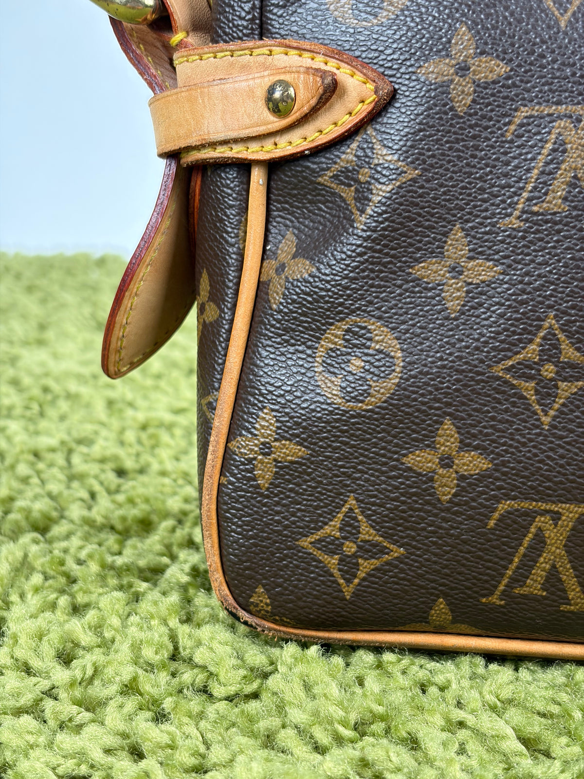Borsa Monogram Hudson PM Louis Vuitton Marrone