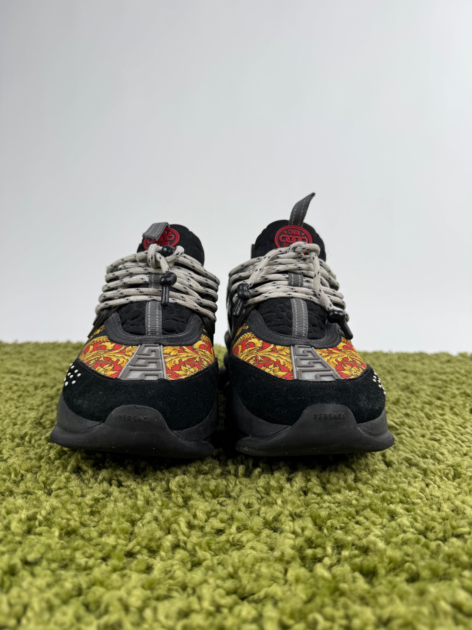 Versace Chain Sneaker Nere 43