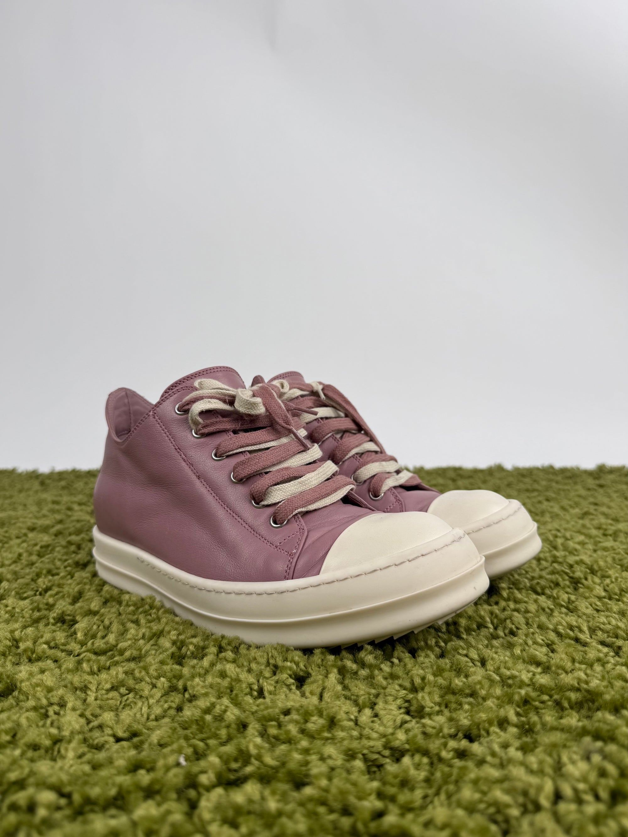 Rick Owens Low Sneaker in pelle 37