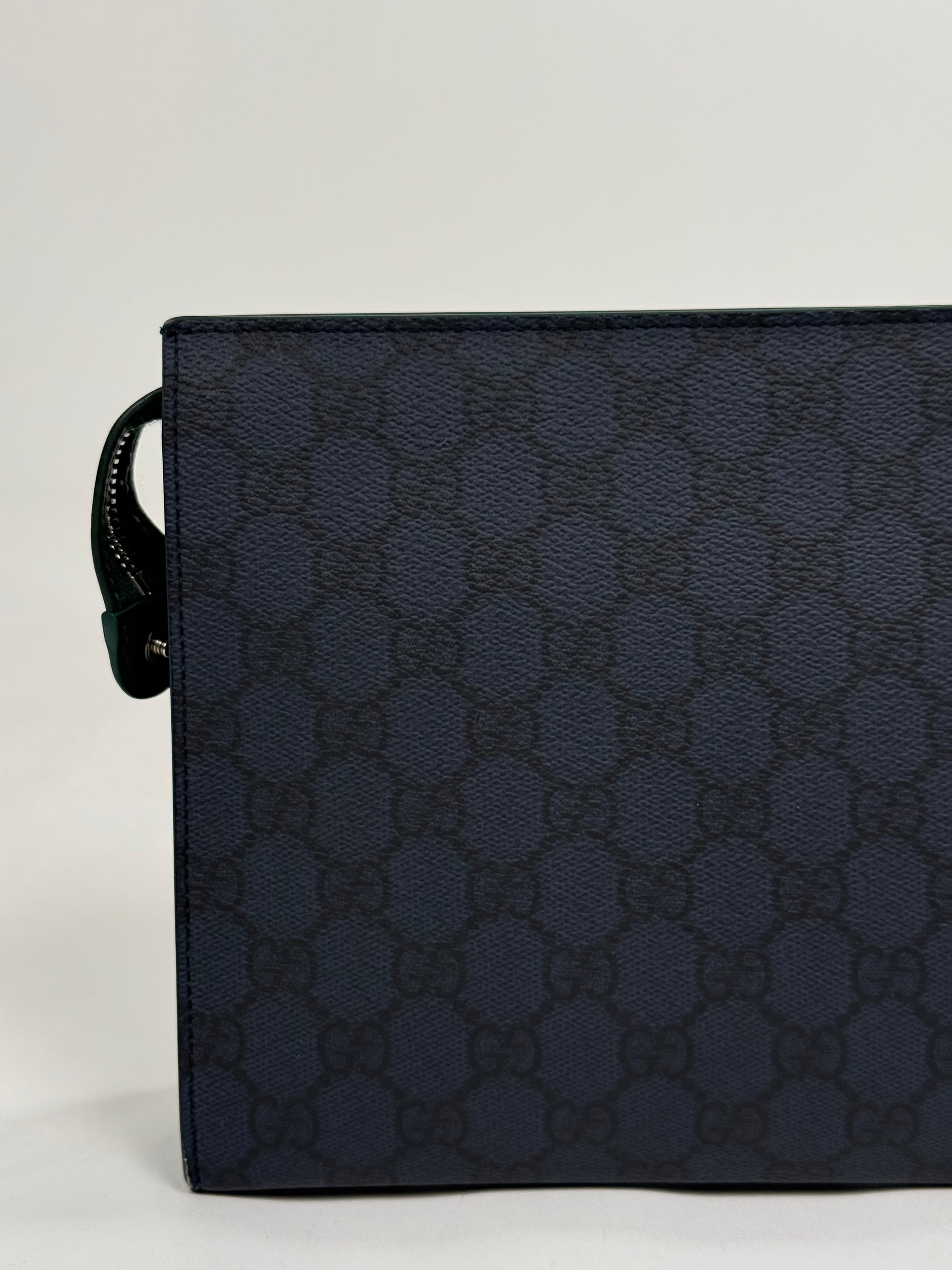 Pochette Gucci blu e verde