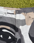 Jeans Louis Vuitton X KidSuper Patchwork Multicolor 34