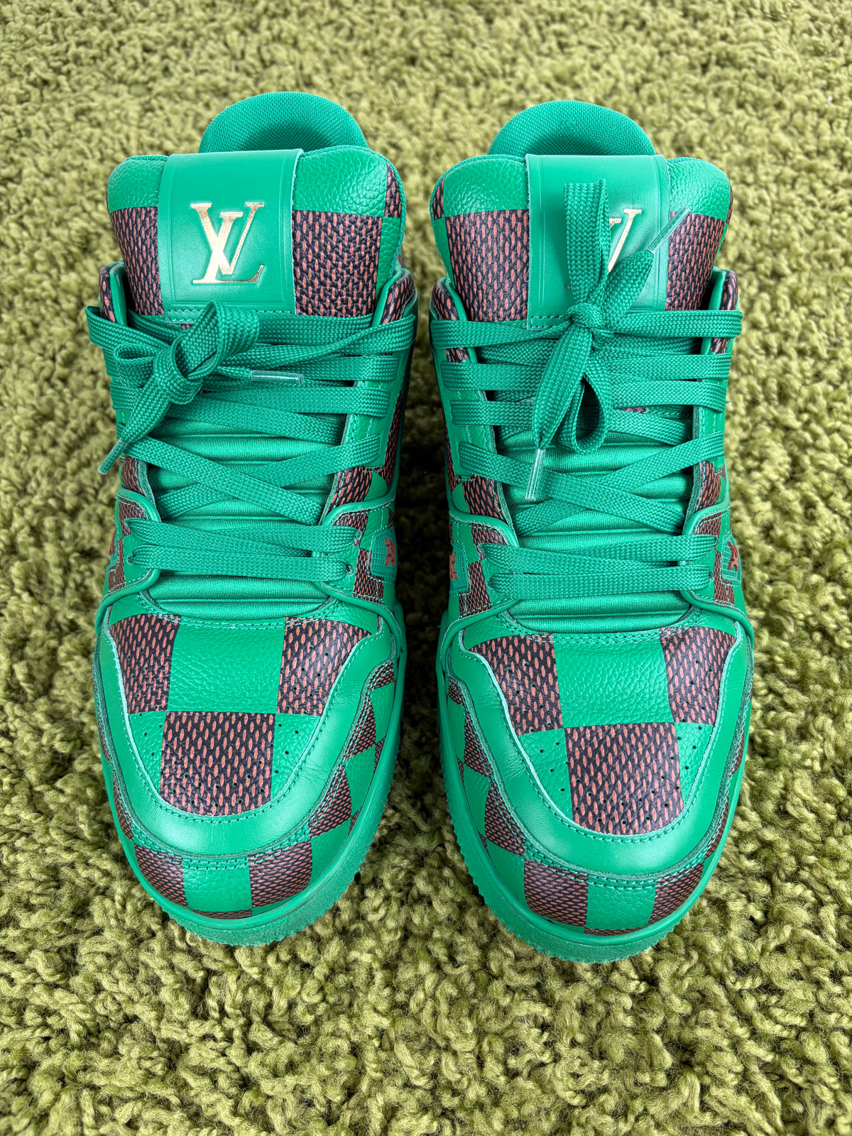 Louis Vuitton Trainer Verde 6