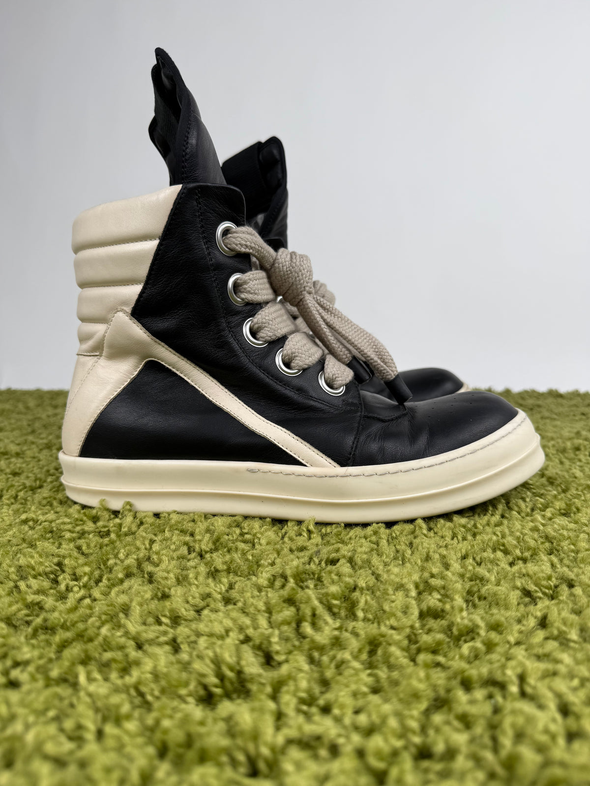 Rick Owens Geobasket Jumbo Nero 44