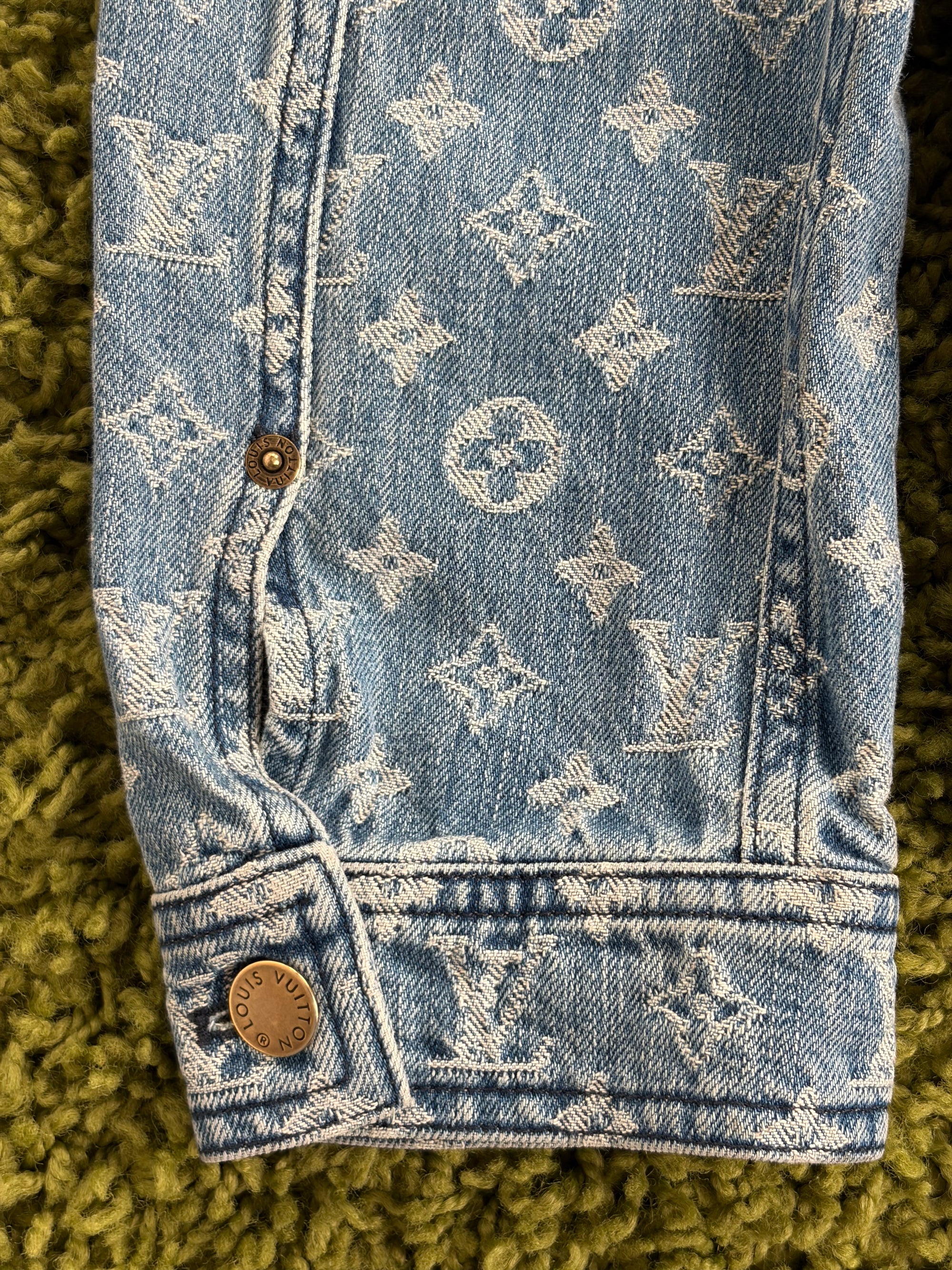 Completo Louis Vuitton X Supreme Size 50/34 blu e bianco