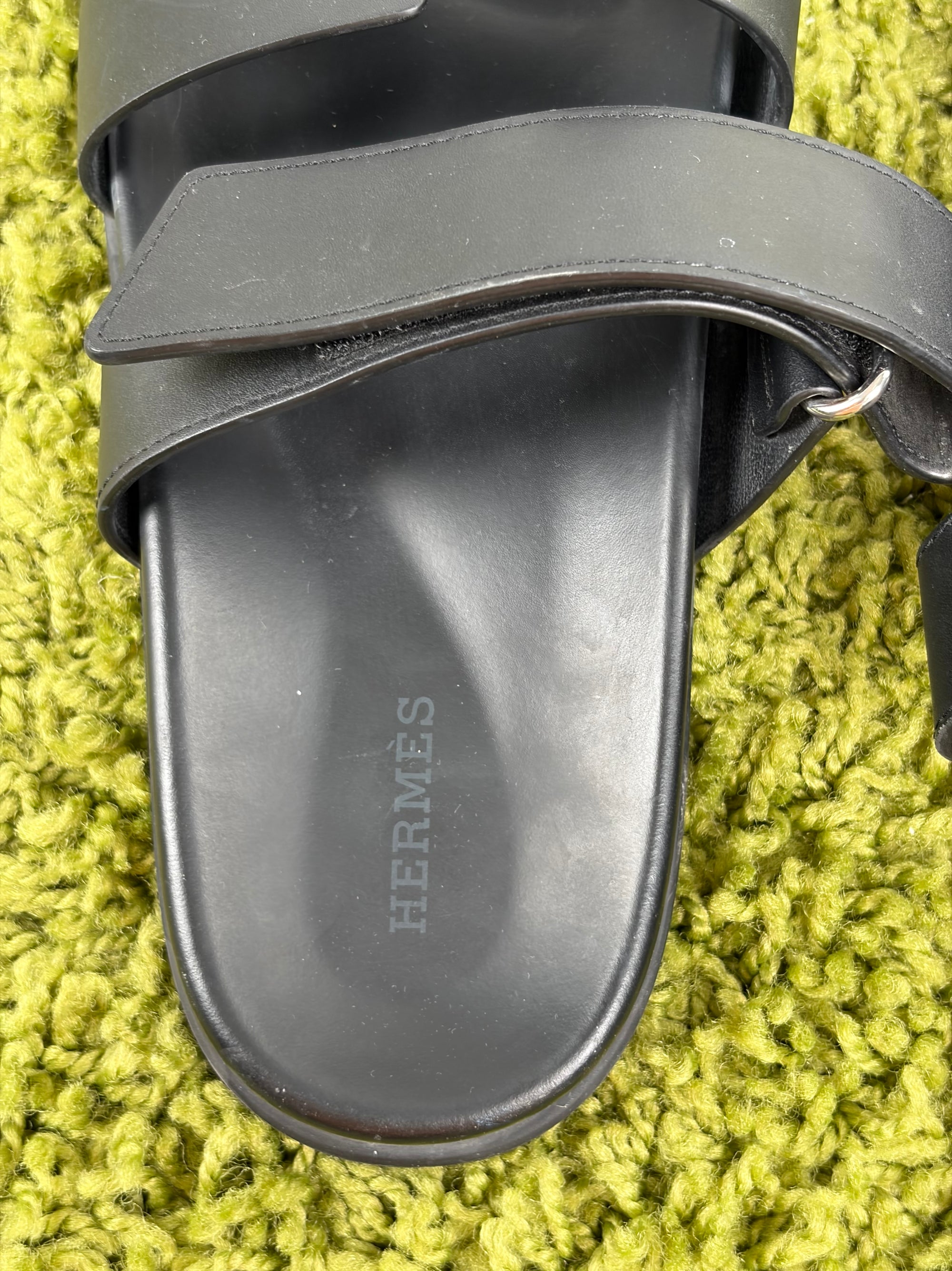 Ciabatte Hermes Size 41 nere