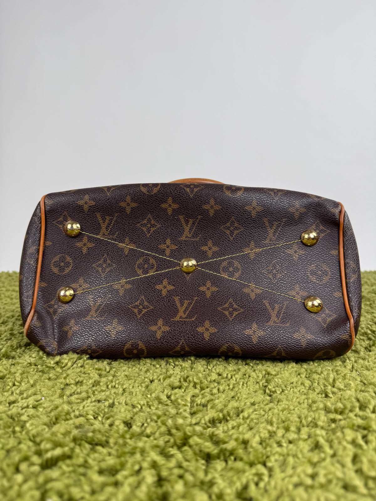 Borsa Louis Vuitton Tivoli in tela Monogram Marrone