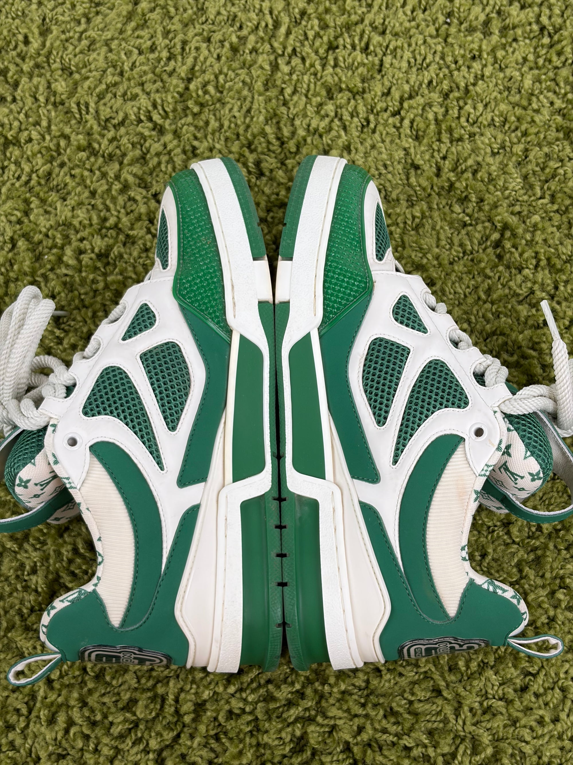Louis vuitton skate Size 7=41 calza 42 verde e bianca