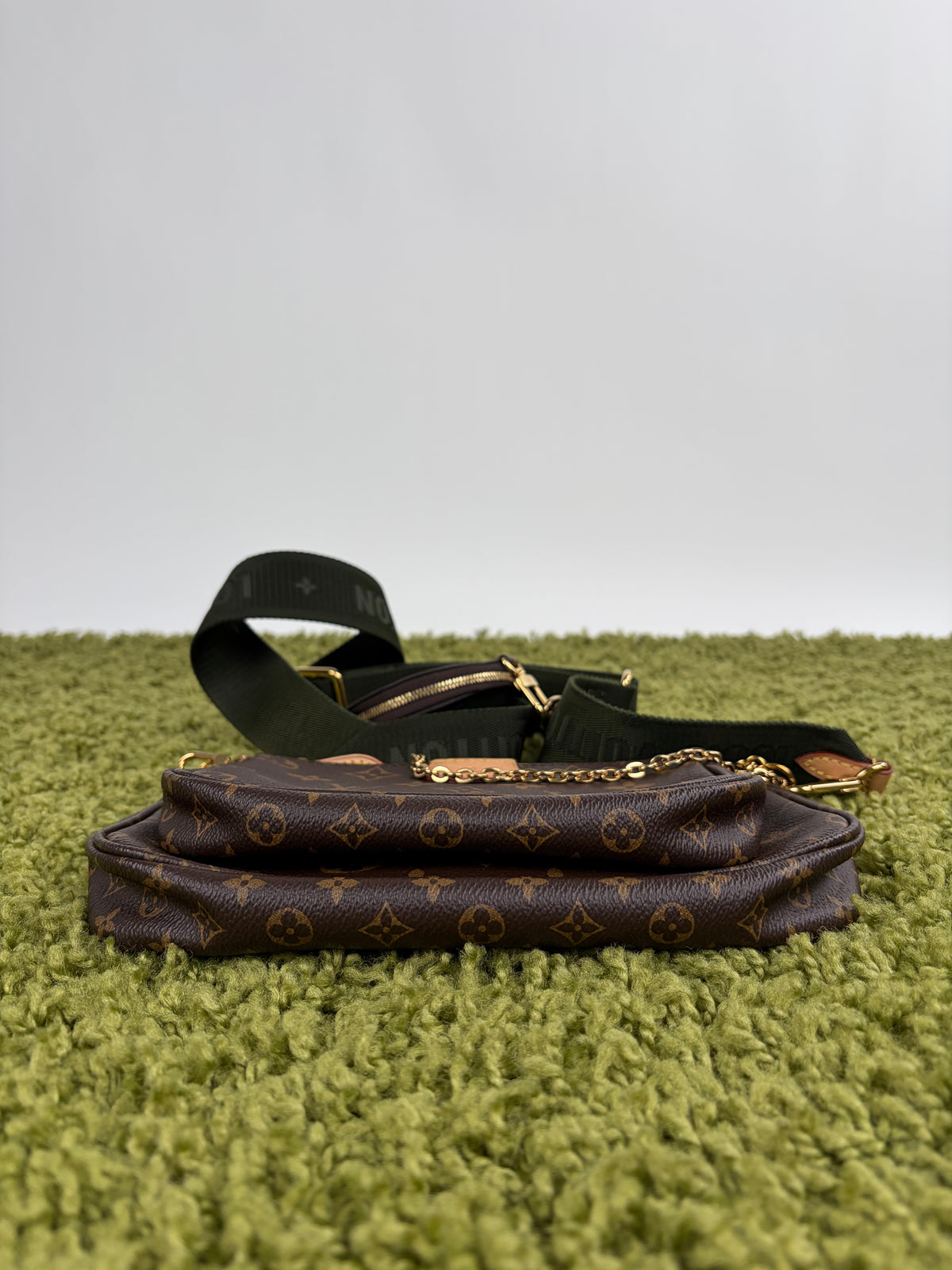 Borsa Louis Vuitton Multi Pochette Marrone