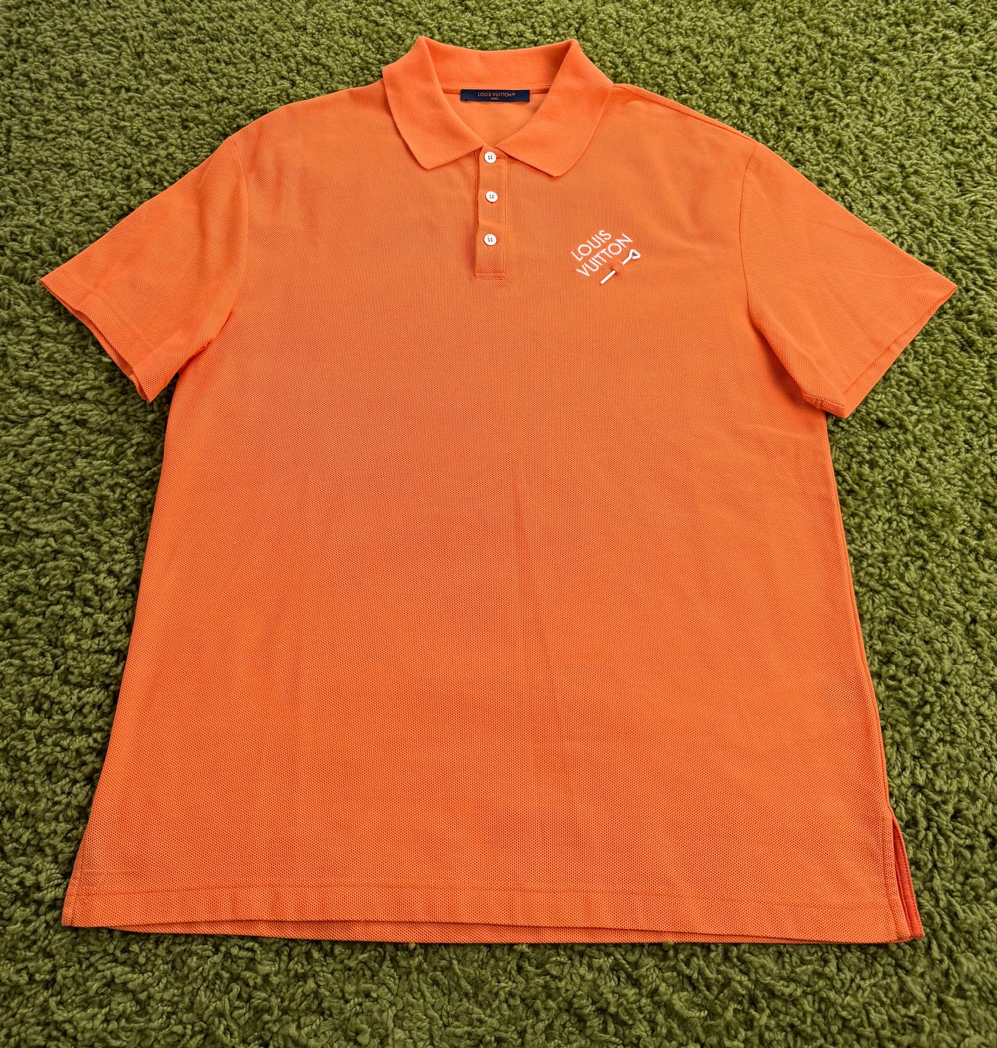 Polo Louis Vuitton Arancione con Spilla M