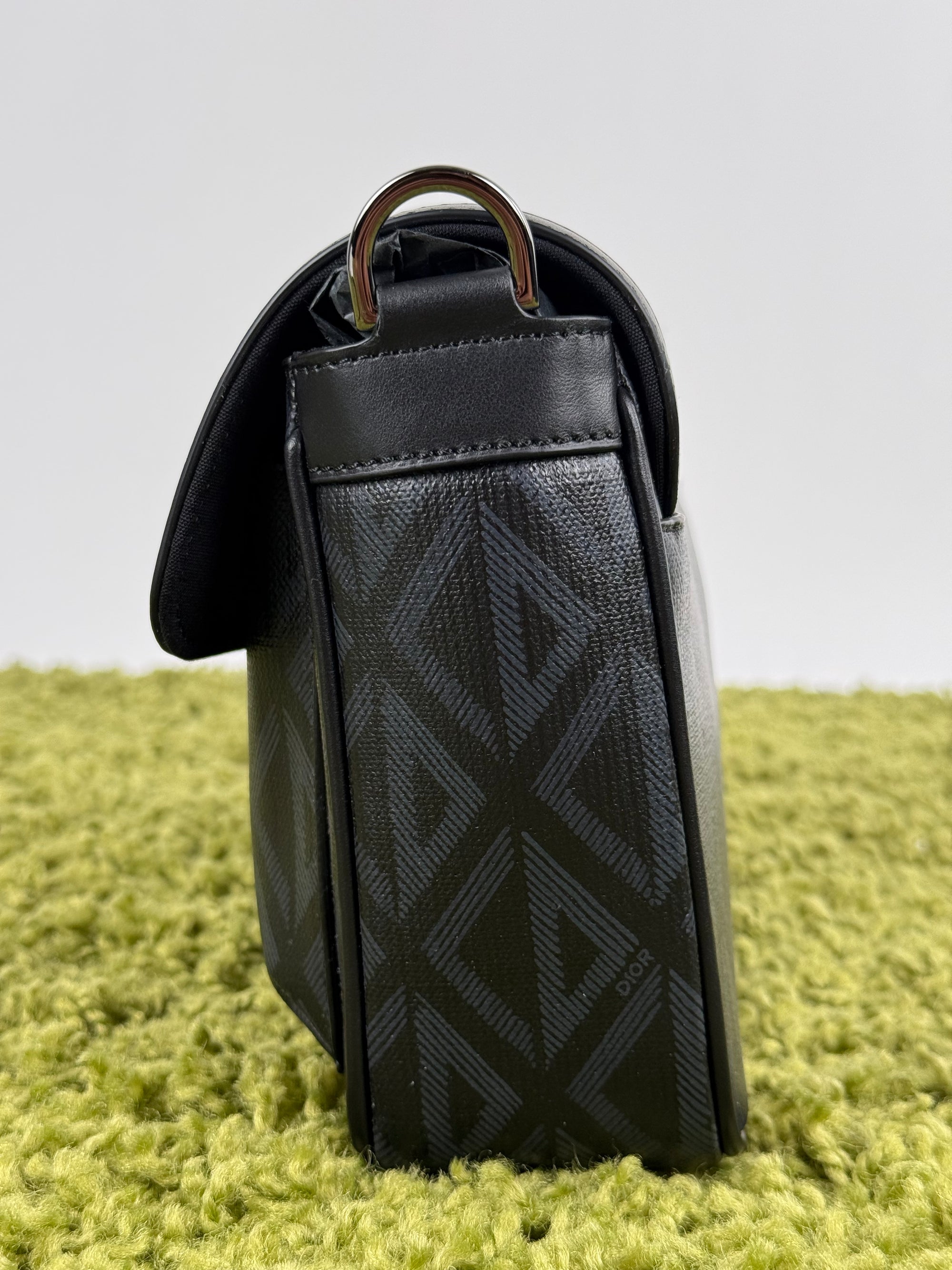 Borsa a tracolla Diamond Cd Christian Dior Nero
