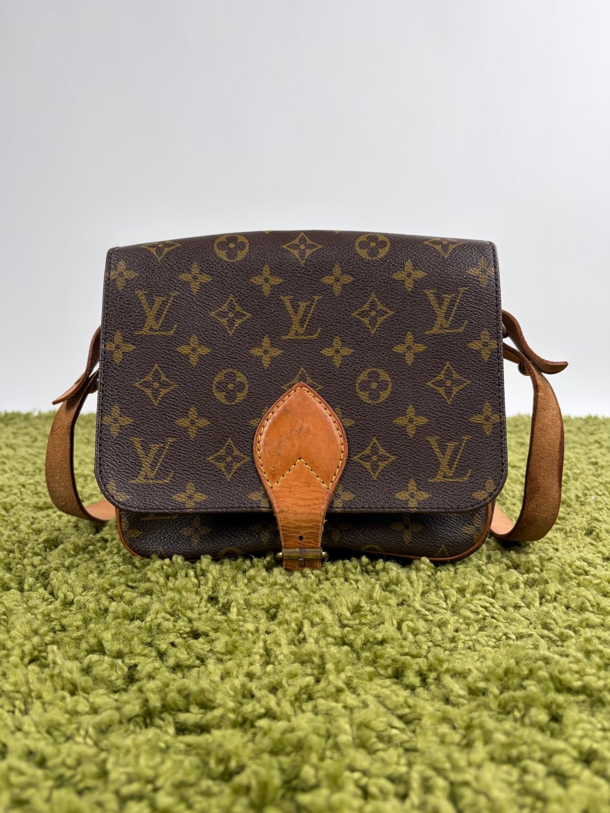 Borsa a tracolla Louis Vuitton Cartouchière Marrone - Second Hand Di Fiore