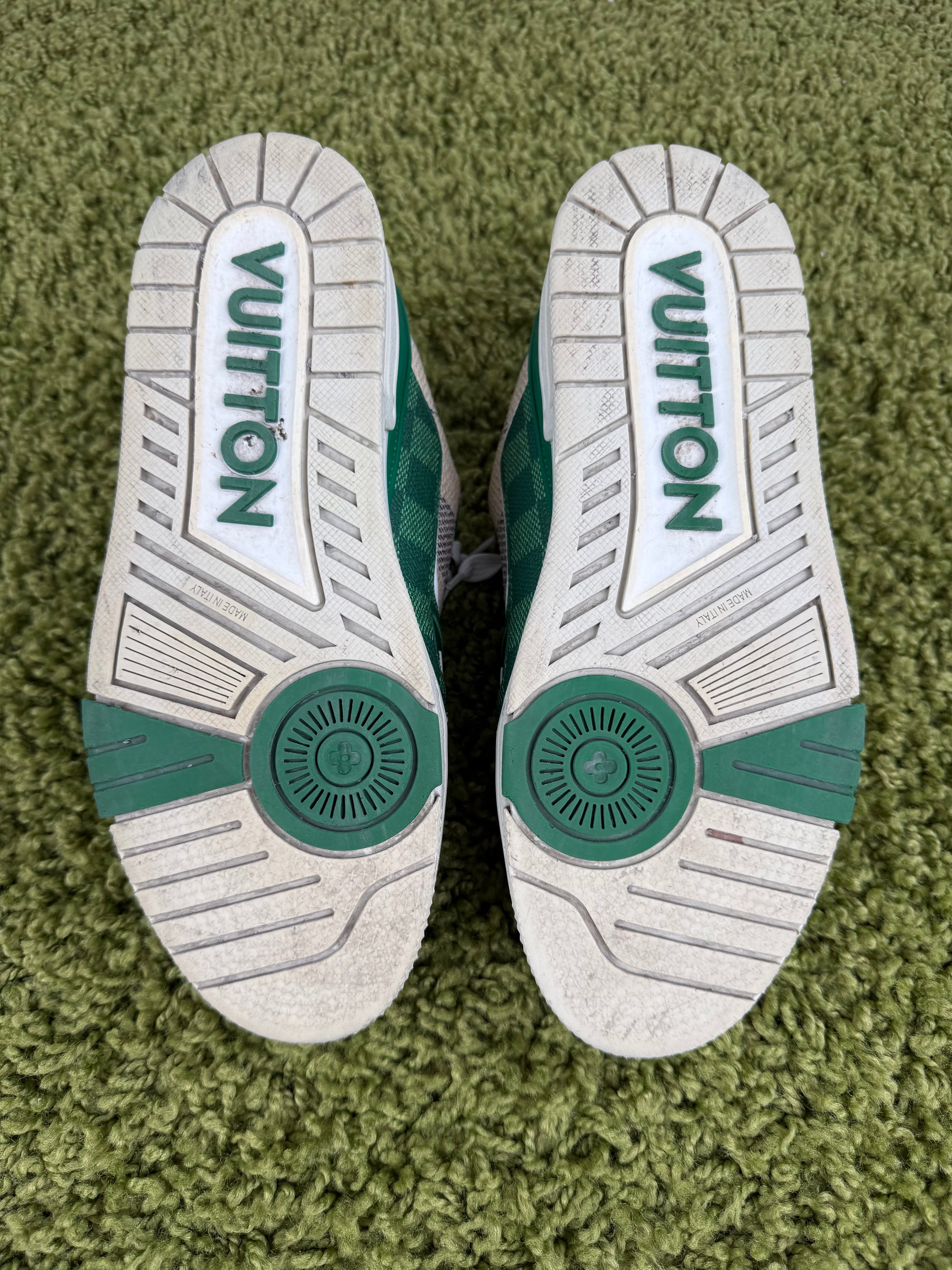 Louis Vuitton Trainer Verde 6.5