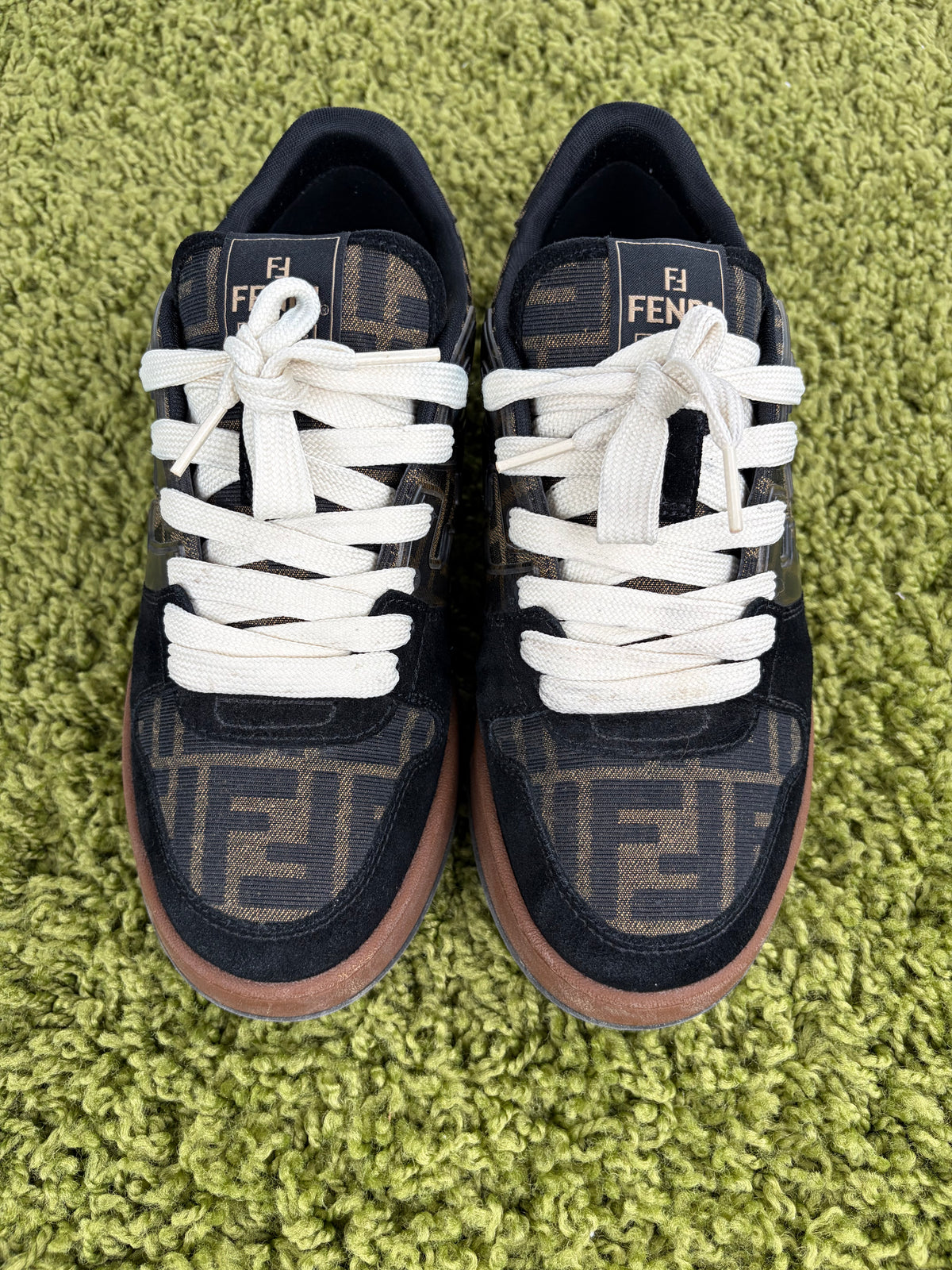 Fendi Match Sneaker Nera 8