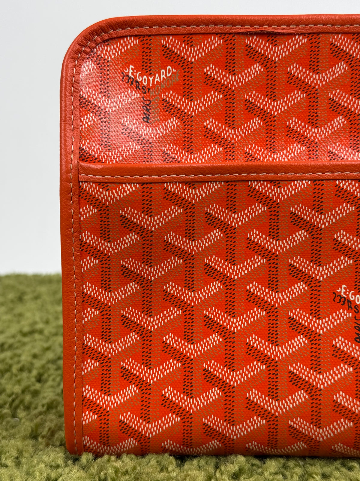 Goyard Pochette Jouvencè Arancione