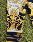 Leggins Versace Bianco Multicolor 38