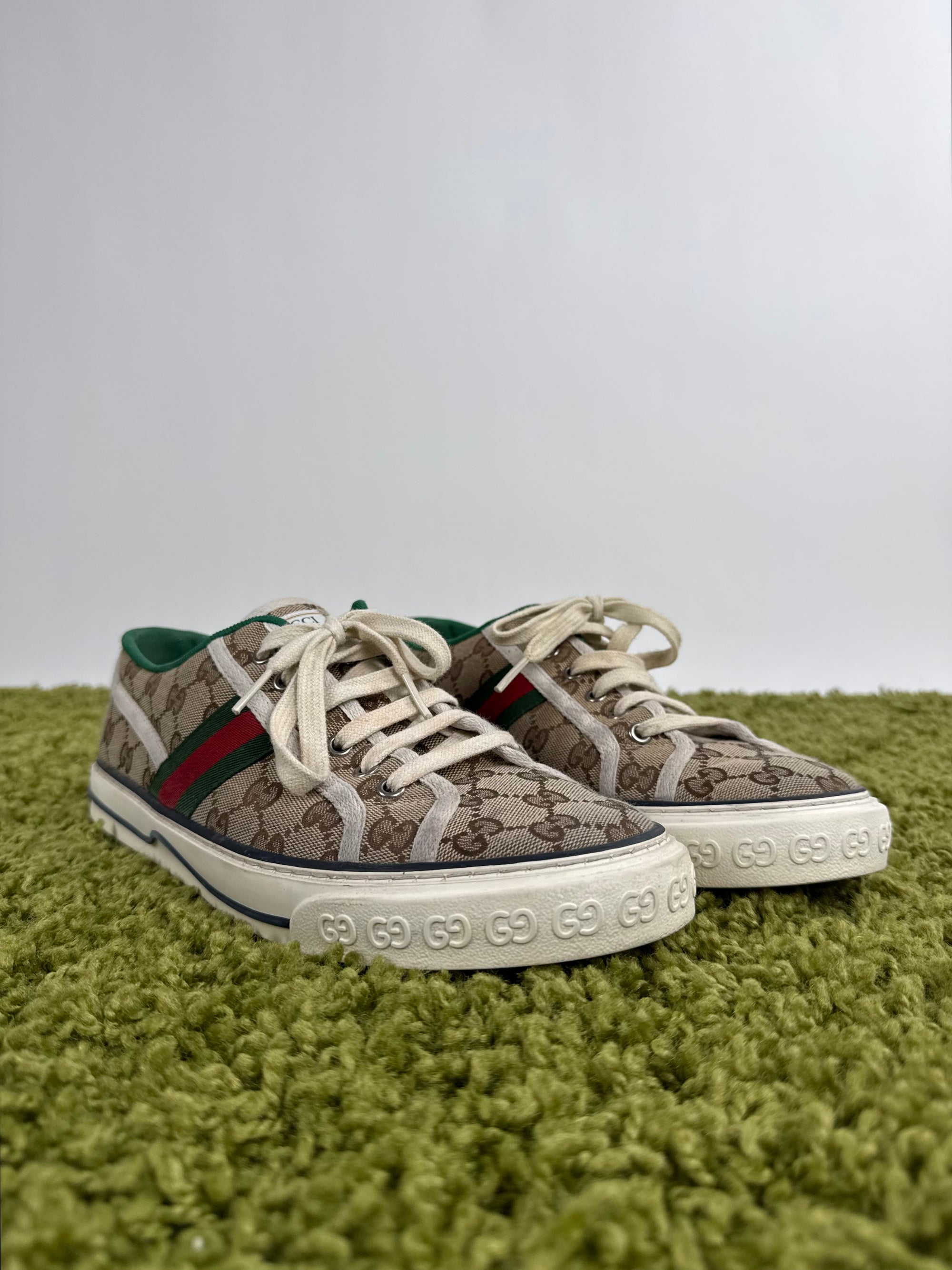 Gucci Tennis Low Beige 9+
