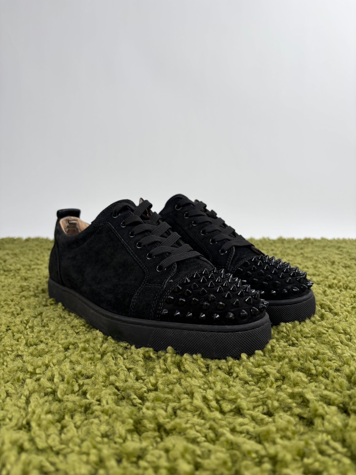 Christian Louboutin Spikes Low Nera 42.5 - Second Hand Di Fiore