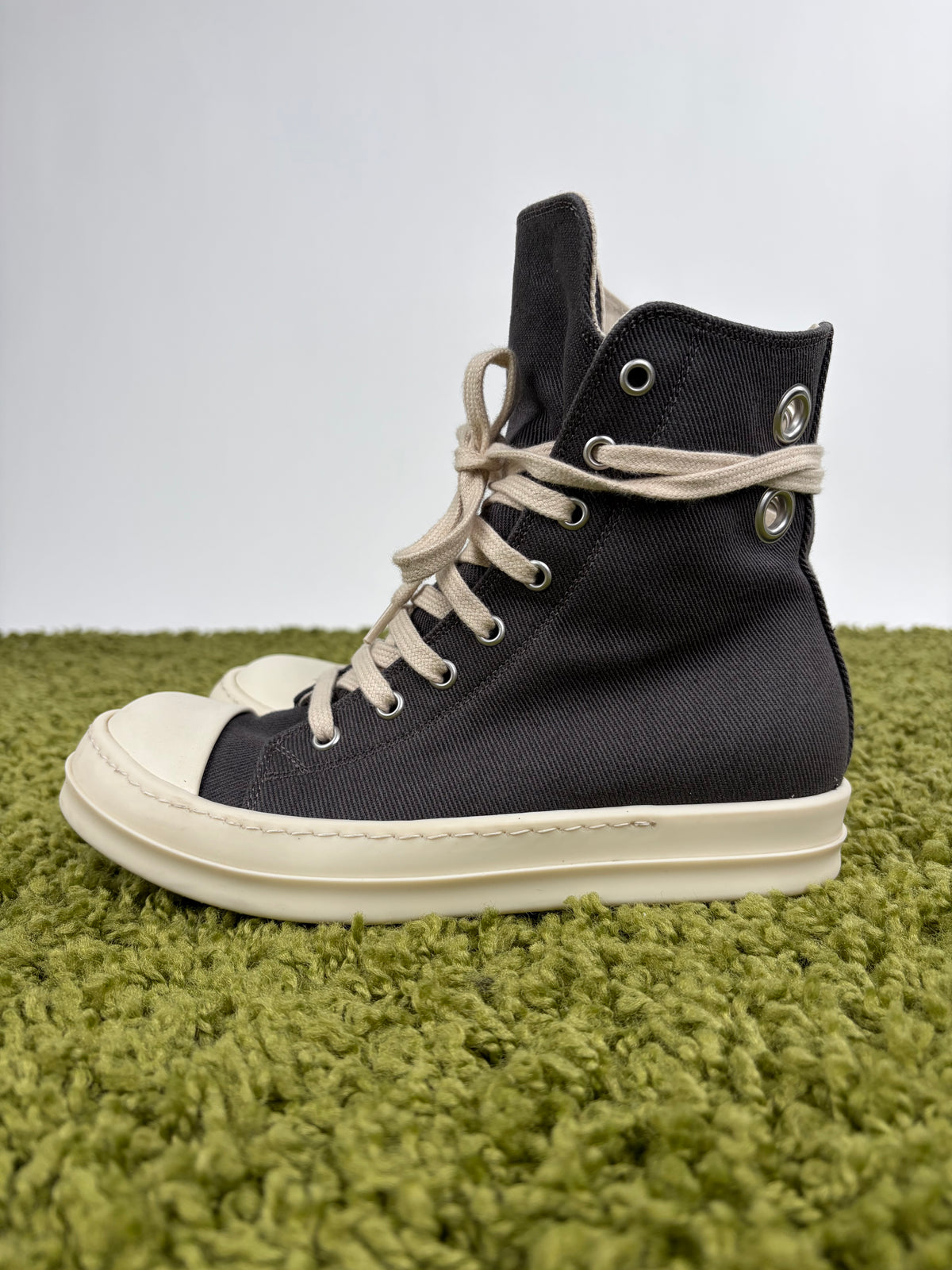Rick Owens Ramones High DRKSHDW Grigio 36.5