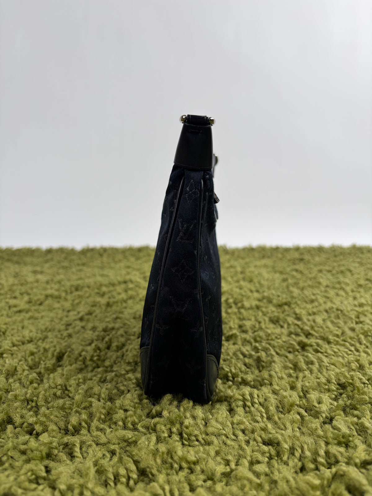 Borsa Louis Vuitton Satin Mini Boulogne Nera