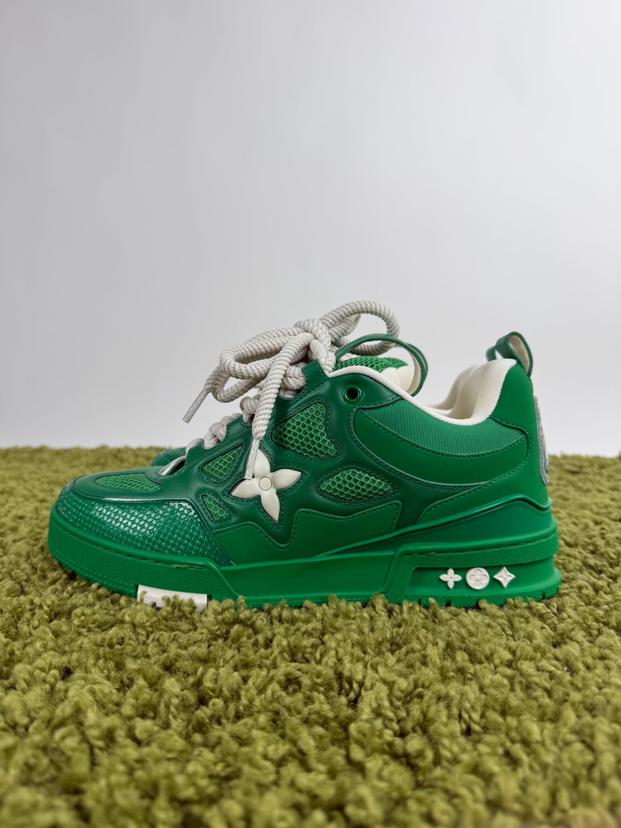 Louis Vuitton Skate Verde 7.5