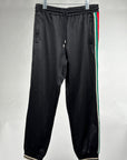 Pantalone Gucci Size L nero verde e rosso