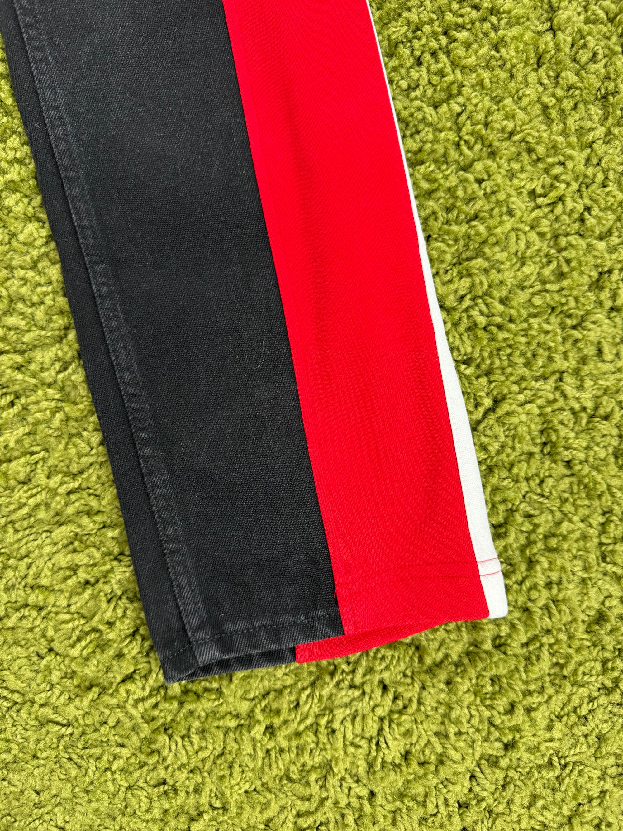 Jeans Palm Angels Nero Rosso 32